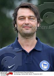 30.06.2011, Berlin, Physiotherapeut <b>Reinhard Moerz</b> Bundesliga, Hert. - t_4133-30062011182707