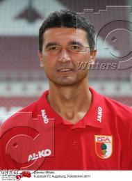 26.07.2011, Augsburg, <b>Zdenko Miletic</b> Fussball FC Augsburg, Fototermin. - t_86408-29072011133306