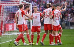   27.04.2024 | Fussball Bundesliga FC Bayern Muenchen - Eintracht Frankfurt